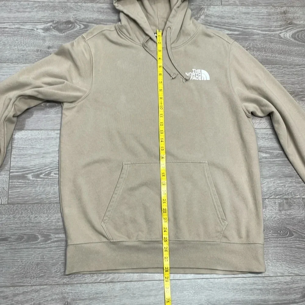 The North Face Men’s Box NSE Pullover Hoodie Khaki Stone L